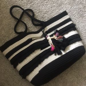 Stella & Dot Oversized fabric tote